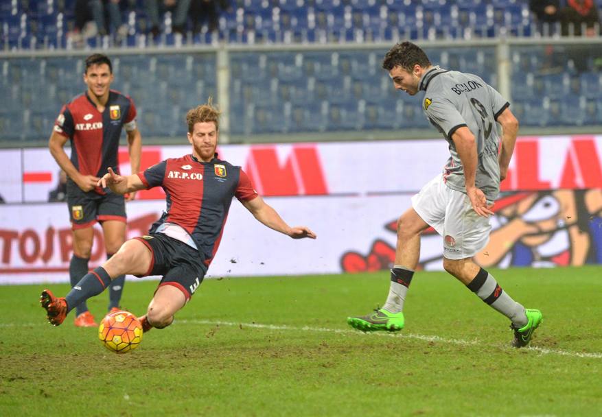 Riccardo Bocalon, 26 anni, firma nei supplementari il gol del 2-1 che vale la qualificazione ai quarti. Ansa